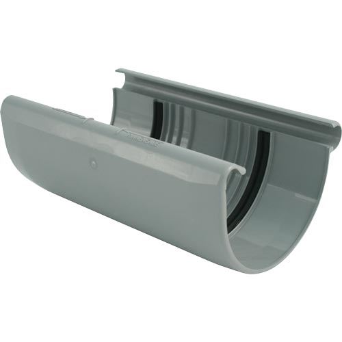 Spojka žlabu okapu RG 150 mm, šedá, , Marley 070667