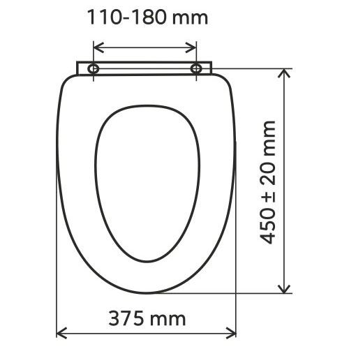 WC sedátko s poklopem, s motivem, Novaservis WC/STENATA