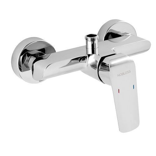 Sprchová baterie Nobless Tina 150 mm, chrom, nástěnná, bez příslušenství, Novaservis 38062/1,0