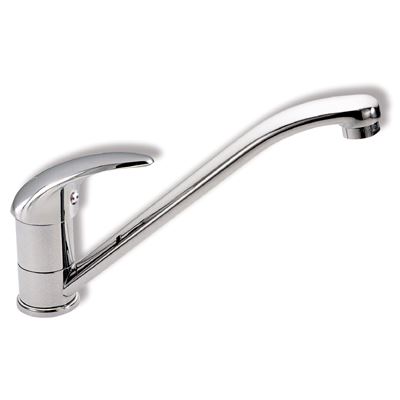 Dřezová baterie Metalia 55, beztlaková, chrom, stojánková, Novaservis 55092,0