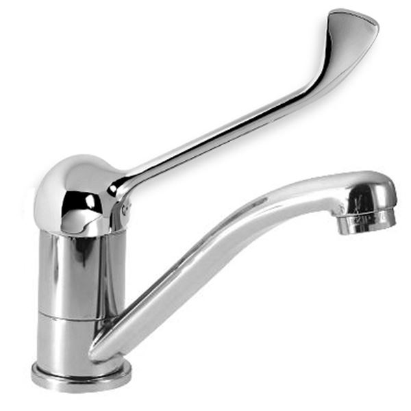 Dřezová baterie Metalia 55, chrom, stojánková, Novaservis 55096L,0