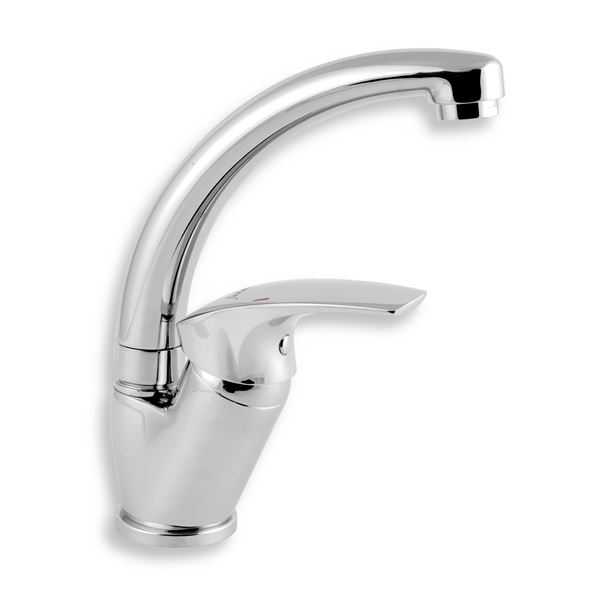 Dřezová baterie Metalia 57, chrom, stojánková, Novaservis 57016,0