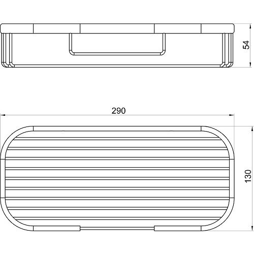 Polička Metalia Drátěný program, chrom, Novaservis, 6068,0