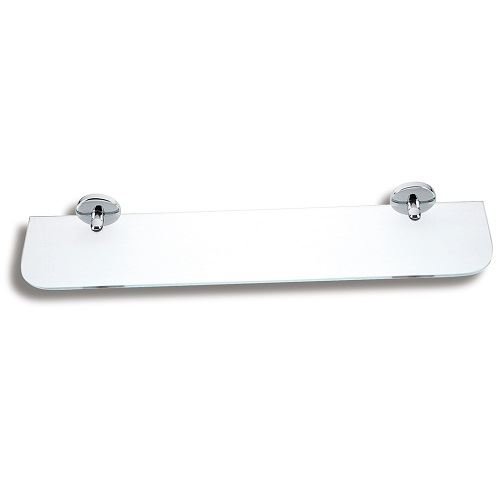 Polička Metalia 1, sklo/chrom, Novaservis, 6152,0