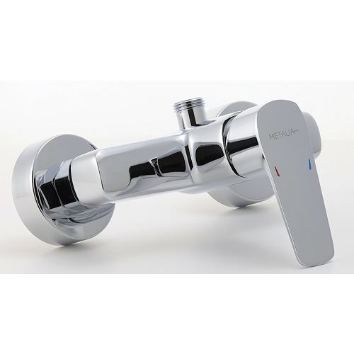 Sprchová baterie Metalia 58 150 mm, chrom, nástěnná, bez příslušenství, Novaservis 58062/1,0