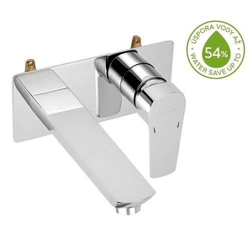 Dřezová/umyvadlová baterie Metalia 58, chrom, podomítková, Novaservis 58200,0
