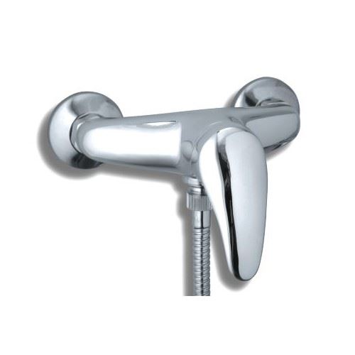 Sprchová baterie Titania Lux 150 mm, chrom, nástěnná, bez příslušenství, Novaservis 91060/1,0