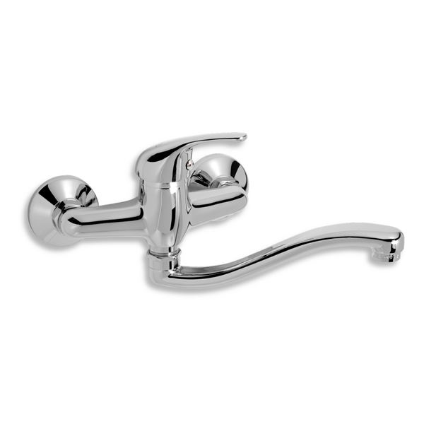 Umyvadlová baterie Titania Iris 150 mm, chrom, nástěnná, Novaservis 92070,0