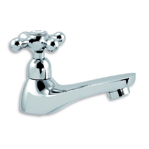 Umyvadlová baterie Titania Retro II, chrom, stojánková, bez výpusti, Novaservis 99105,0