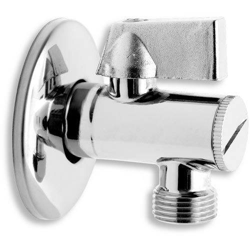 Ventil rohový 1/2" x 3/8" s filtrem, hliníková páka, Novaservis EZ1238KF (CF3008/10)