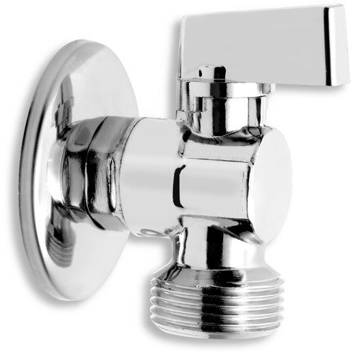 Ventil rohový pračkový 1/2" x 3/4" se zpětnou klapkou, Novaservis CF3027