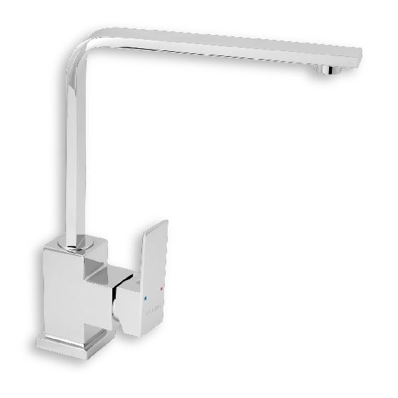 Dřezová baterie Nobless Edge, chrom, stojánková, Novaservis 36713,0