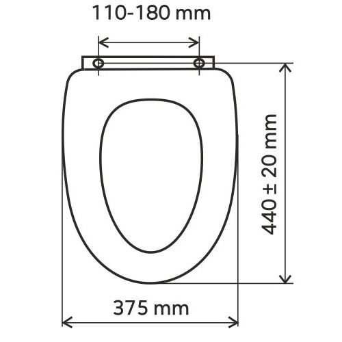 WC sedátko s poklopem, bambus dekor, Novaservis WC/BAMBUS