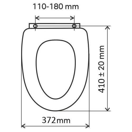 WC sedátko s poklopem Lyra, Soft-Close, bílé, Novaservis WC/SOFTMUSLELY