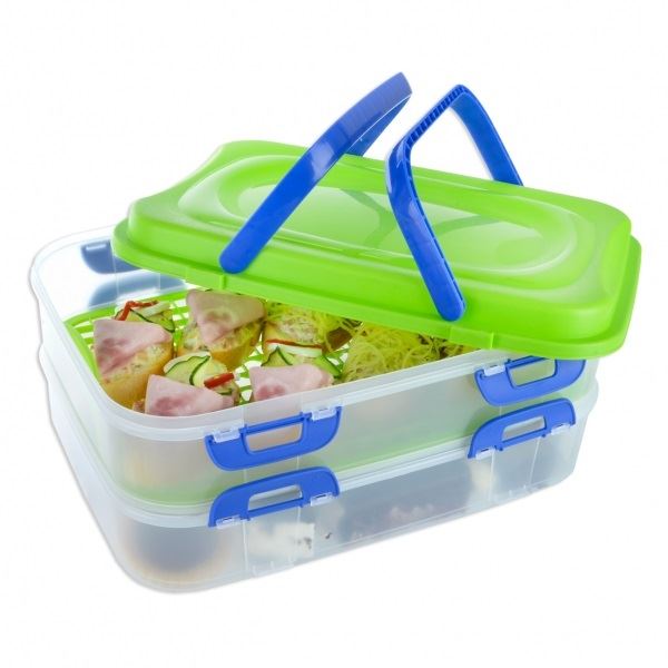 Piknik box, 2 patra, s uchy, Orion, 123636