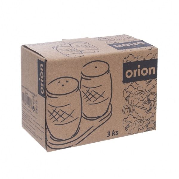 Kořenky s podnosem WHITELINE, 2 ks, Orion, 153669