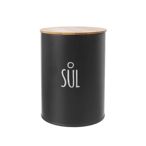 Dóza Sůl, BLACK, 11 cm, Orion, 153679