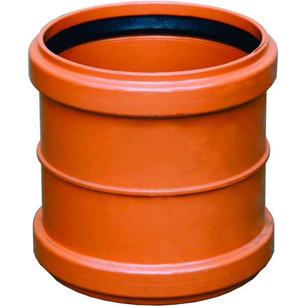 Přesuvka hrdlová Quantum KGU 250 mm, PVC, kanalizace, Pipelife 3295125402