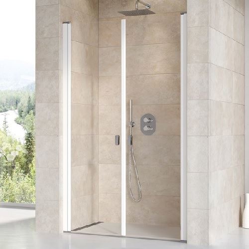 Sprchové dveře Chrome CSDL2 1000 mm, sklo transparent, profil bílý, Ravak, 0QVAC10LZ1