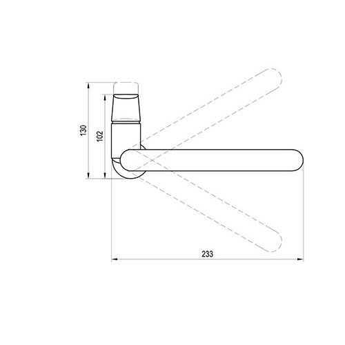 Dřezová baterie Classic, chrom, stojánková, CL 016.00, Ravak X070085