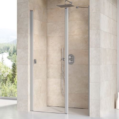 Sprchové dveře Chrome CSD2 1100 mm, sklo transparent, profil satin, Ravak, 0QVDCU00Z1 