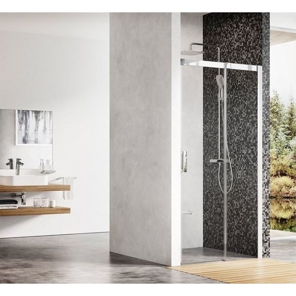 Sprchové dveře Matrix MSD2 L 1200 mm, sklo transparent, profil lesk alu, Ravak, 0WLG0C00Z1