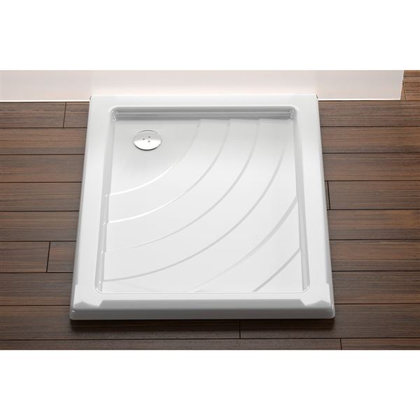 Sprchová vanička Ravak Aneta LA 750 x 900 mm, bílá, A003701220