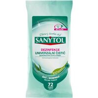Dezinfekce čistič - univerzální utěrky2x 36 ks SANYTOL 42631342