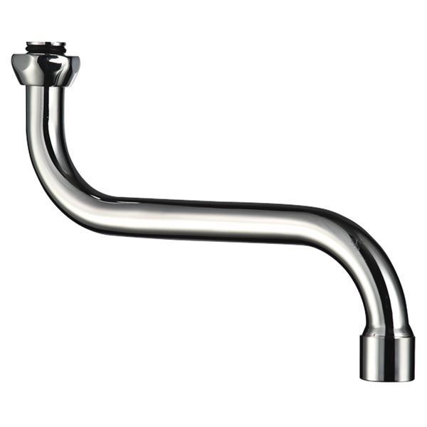Výtokové ramínko trubkové "S" 18 cm, 3/4", chrom, Steno, 30018