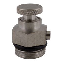 Ruční odvzdušňovací ventil 1/2", celomosazný