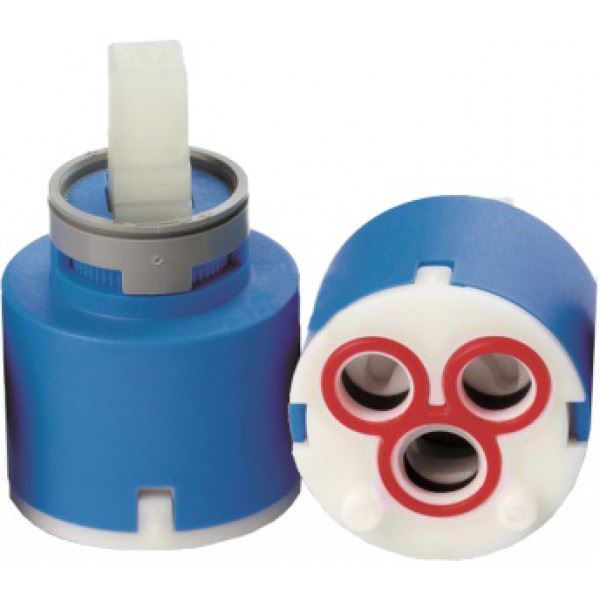 Směšovací keramická kartuše dvoukolíková, 35 mm, nízká, Steno, 99071