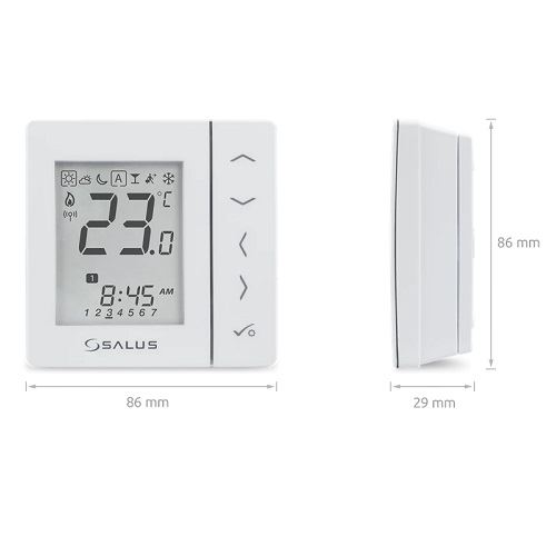 Bezdrátový digitální pokojový termostat VS20WRF, Salus