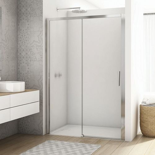 Sprchové dveře DIVERA D22S2B 1200 mm, sklo čiré, profil aluchrom, SanSwiss D22S2B1205007