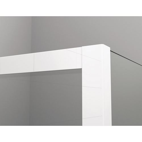 Sprchové dveře TOP-LINE TOPP2 700 mm, sklo čiré, profil bílý, SanSwiss TOPP207000407