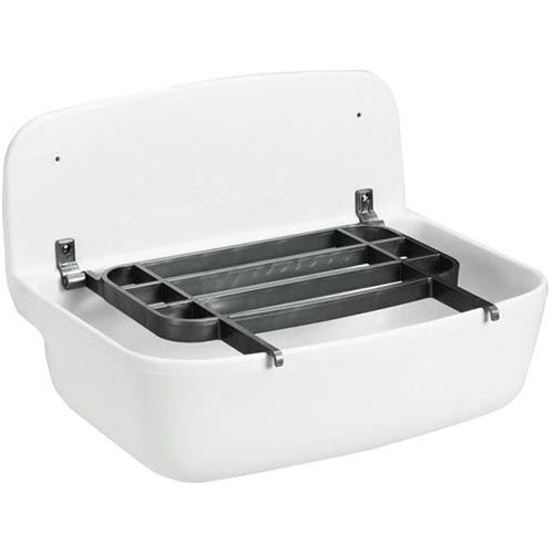 Mřžka k nástěnné výlevce, antracit, Sanit 60002000099