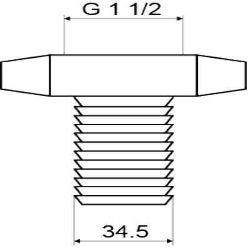 Hadicová přípojka K-279 DN 32, G 6/4", Slovarm 620808