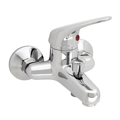 Vanová baterie TA Tessa 100 mm, chrom, nástěnná, bez příslušenství, Slovarm 481300, TA.4015.I, rameno 100 mm