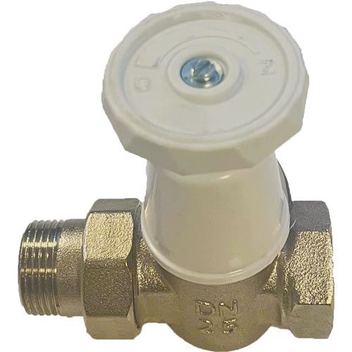 Radiátorový kohout VE-4522, 1", přímý, Slovarm 412418