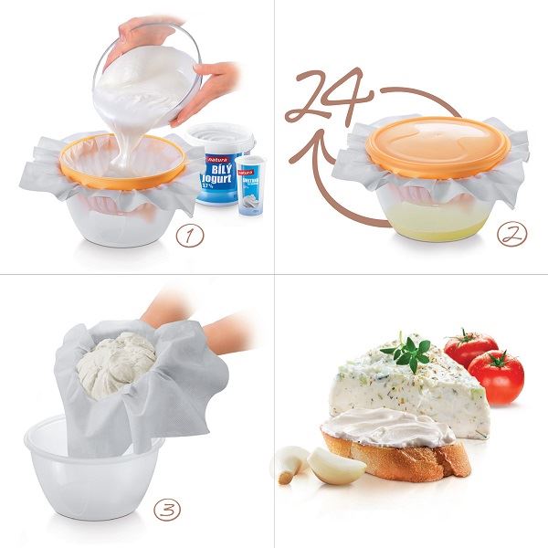 Souprava pro přípravu krémového sýru Tescoma, DELLA CASA, 643120