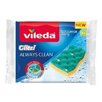 Houbička Glitzi Always Clean,viskózní, 2 ks, Vileda, 168527