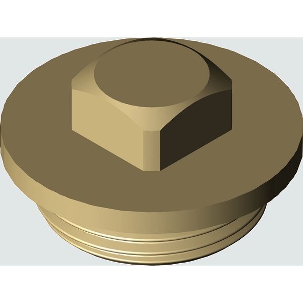 Mosazná zátka M G 3/4", Viega 101626, model 1751