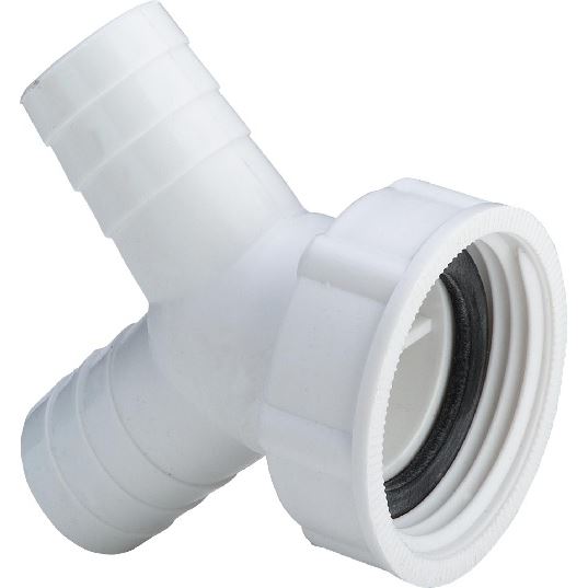 Hadicové šroubení 45°, pro 2 hadice 1" × 20-24, Viega, 109530