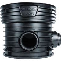 Šachtové dno 30° TEGRA 600 LC 600/160, KG, 1 vtok - 1 výtok, průtočné, Wavin RF120010W