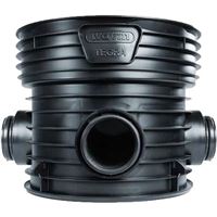 Šachtové T dno TEGRA 600 LC 600/250, KG, 2 vtoky - 1 výtok, boční přítok, Wavin RF350010W