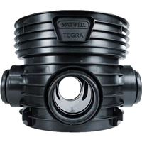 Šachtové dno sběrné TEGRA 600 LC 600/200, KG, 3 vtoky - 1 výtok, typ Y 45°, Wavin RF280010W