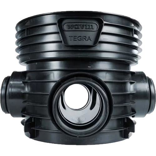 Šachtové dno sběrné TEGRA 600 LC 600/160, KG, 3 vtoky - 1 výtok, typ Y 45°, Wavin RF180010W