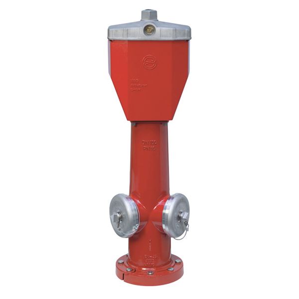 Nadzemní hydrant NOVA 150 AFU DN 150, 1500 mm, jednoduchý uzávěr, padací plášť, VAG 3-17-13666-350