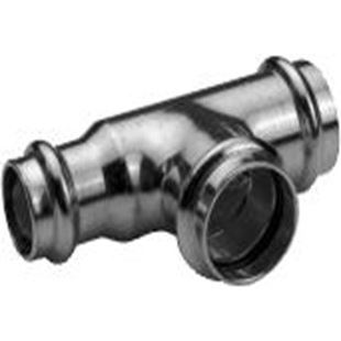 Lisovací T-kus redukovaný CU 5130R d 35 x 28 x 35, Profipress Viega 292041