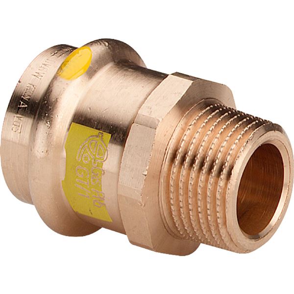 Přechod s vnějším závitem 15x1/2", Profipress G, Viega 346126, model 2611