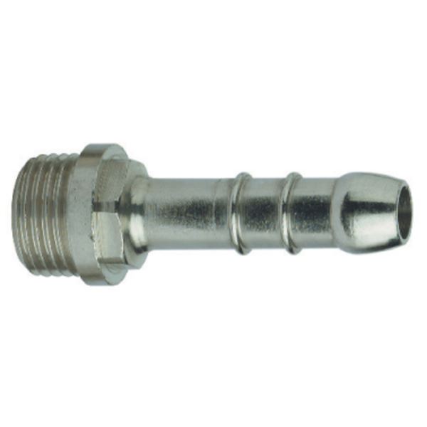 Mosazný hadičník s vnějším závitem G 3/8" x 13 mm, chrom